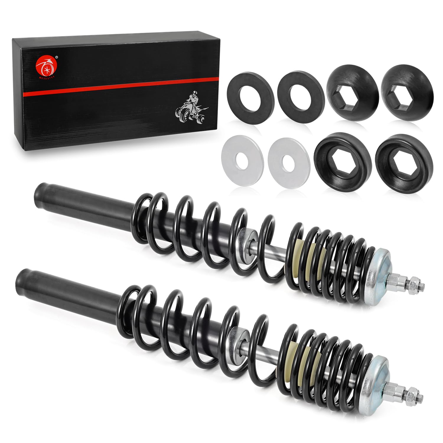 Amazon.com: Front Strut Shocks Absorber kit For Polaris Ranger 400